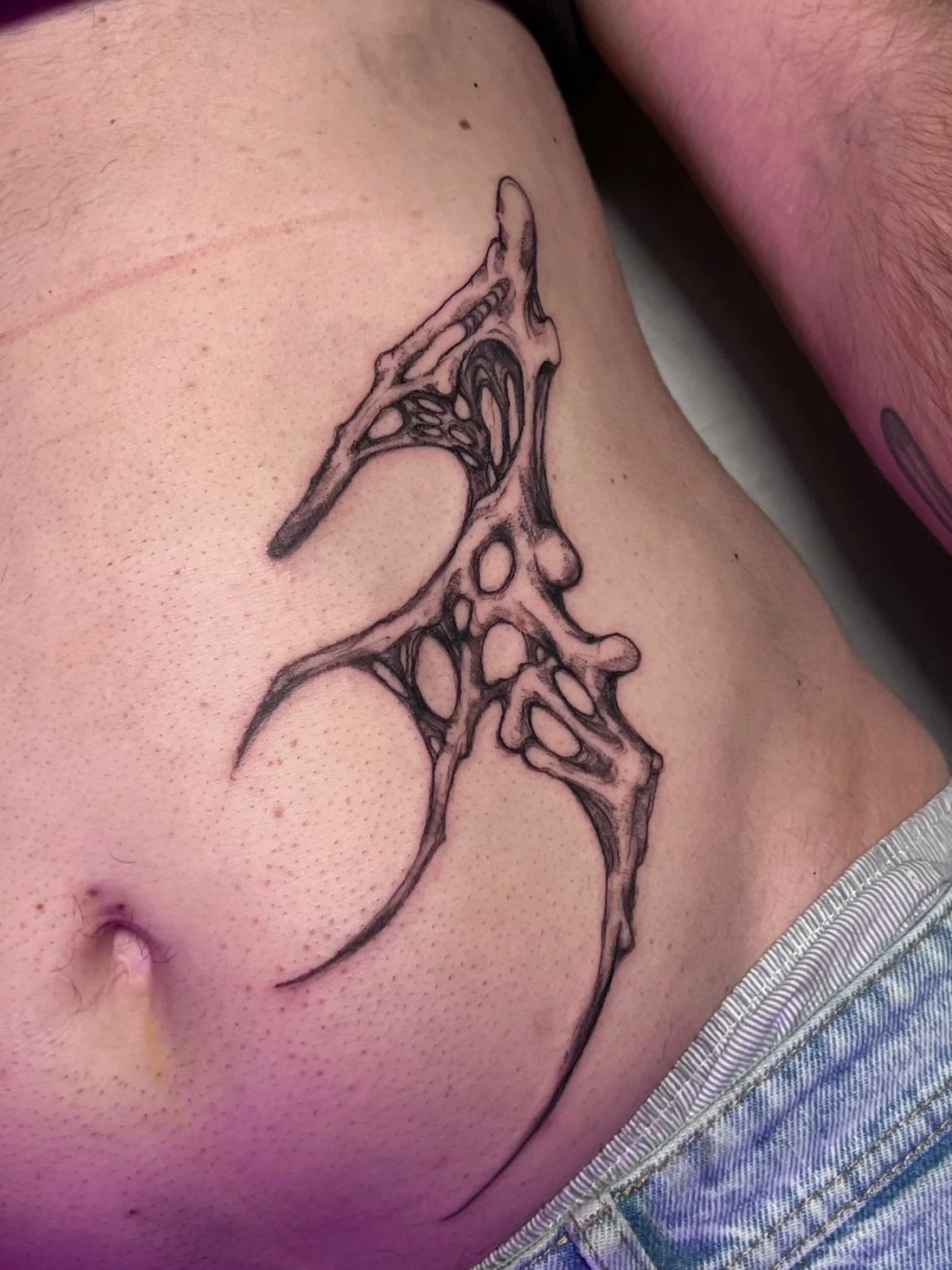 Bio Organic & Tribal and Blackwork tattoo by Liza