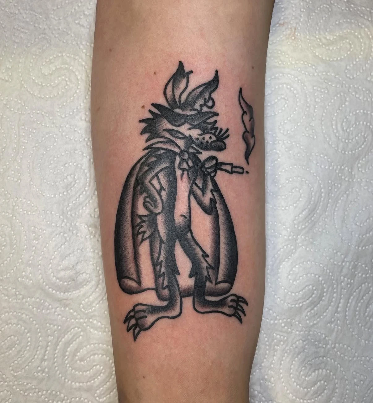 Cartoon and Traditional & Old School tattoo by Alex