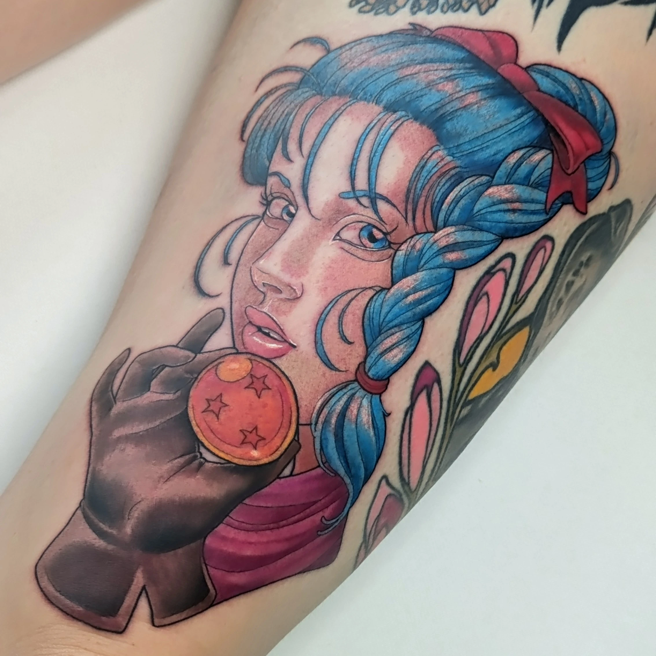 Anime & Manga and Neo Traditional tattoo by Luh
