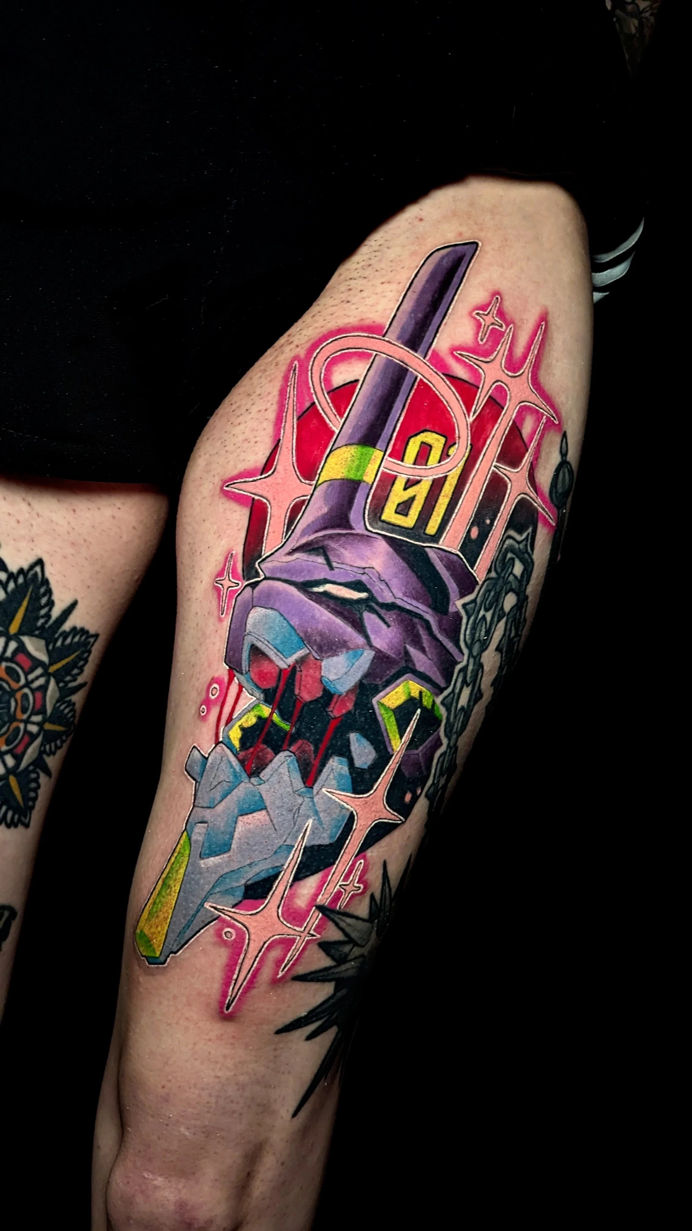 Anime & Manga and Neo Traditional tattoo by Luh