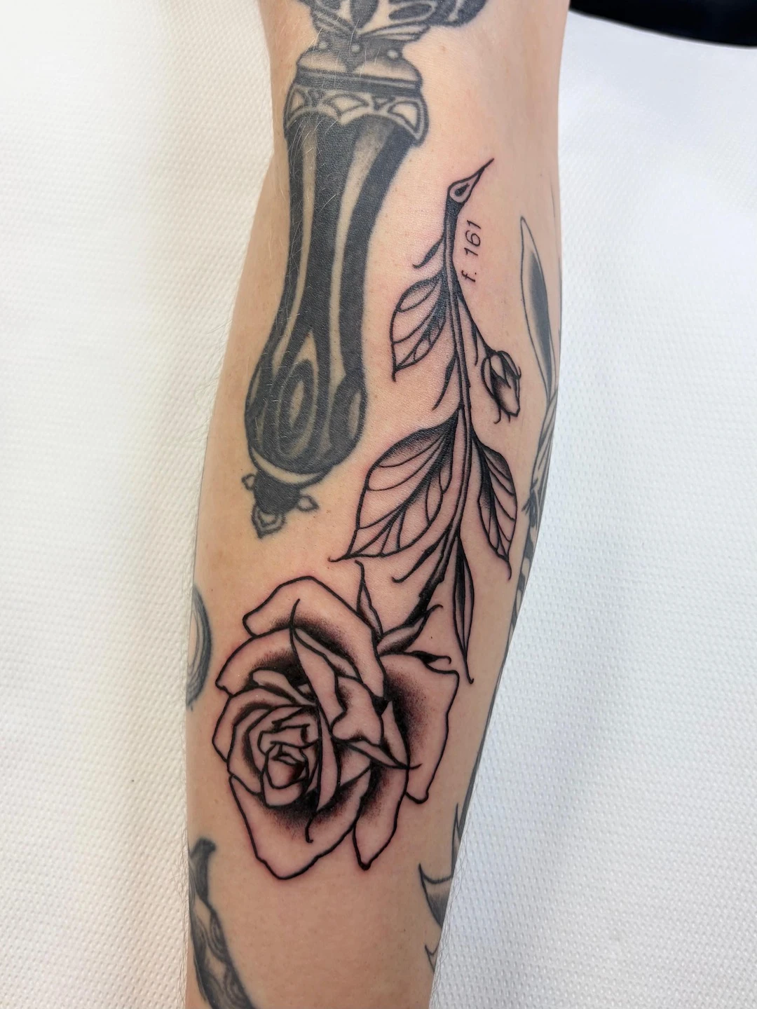 Traditional & Old School tattoo by Sarah