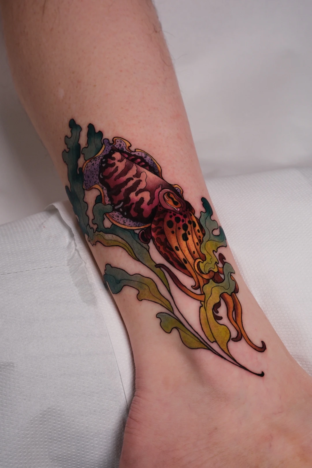 Neo Traditional tattoo by Sera