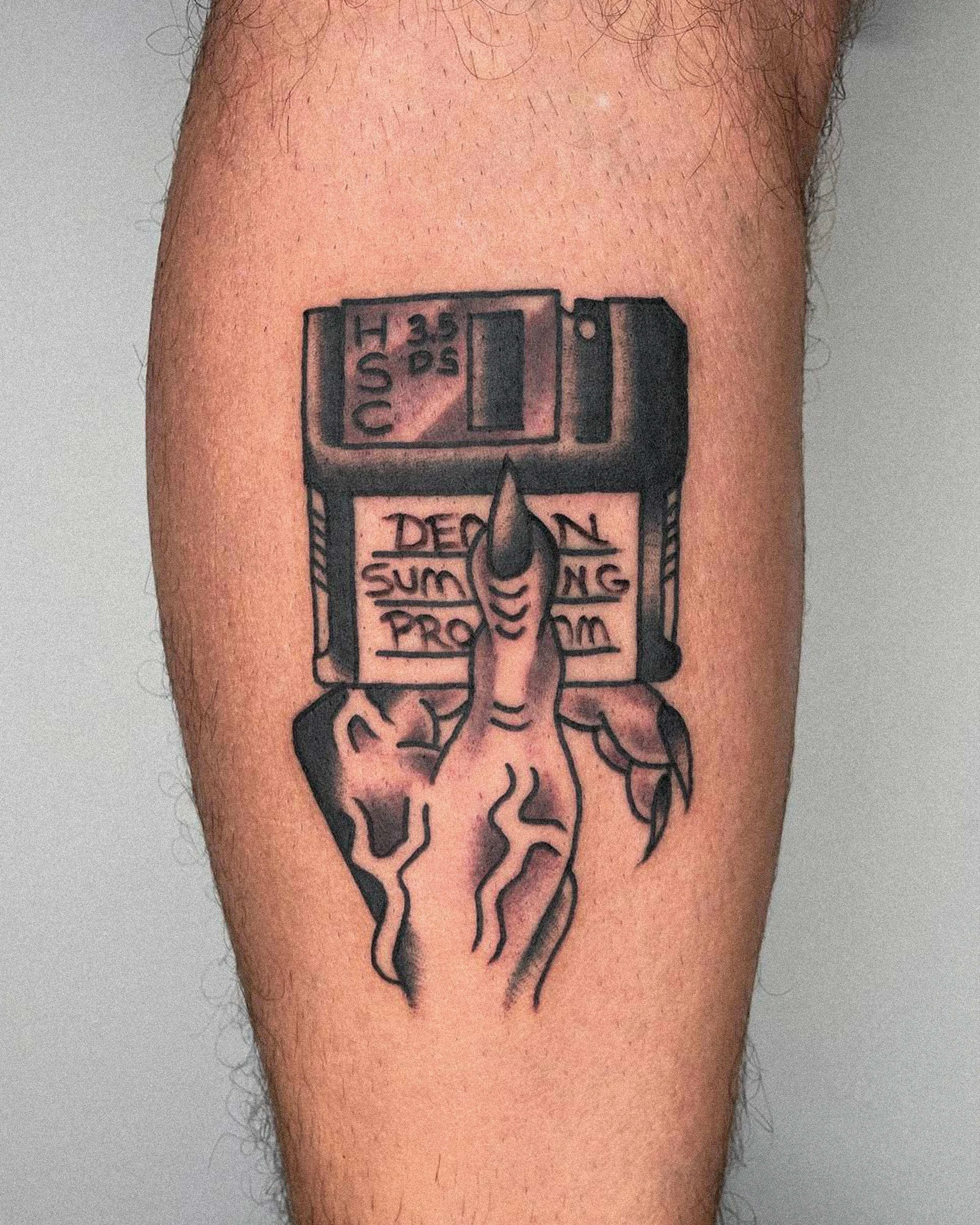 Traditional & Old School and Cartoon tattoo by Alex