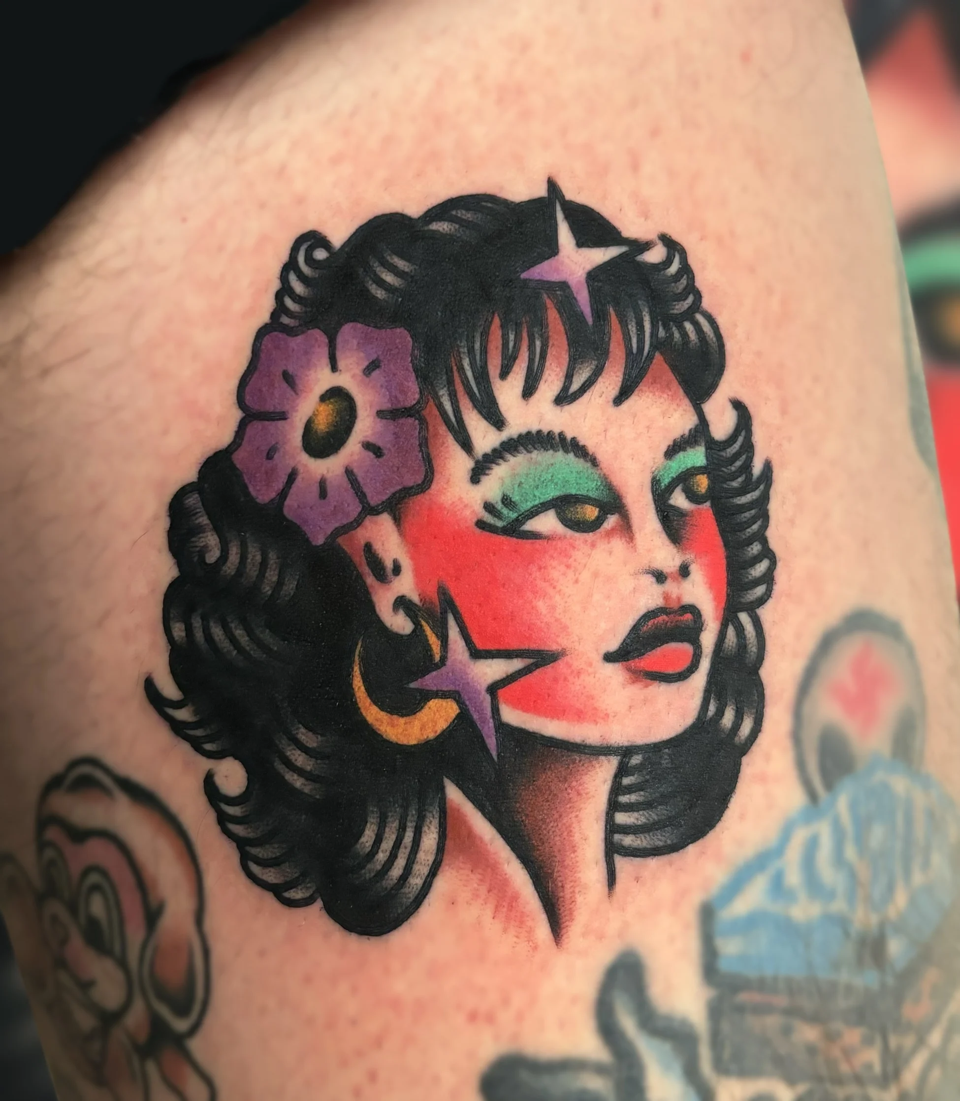 Traditional & Old School tattoo by Arseniy