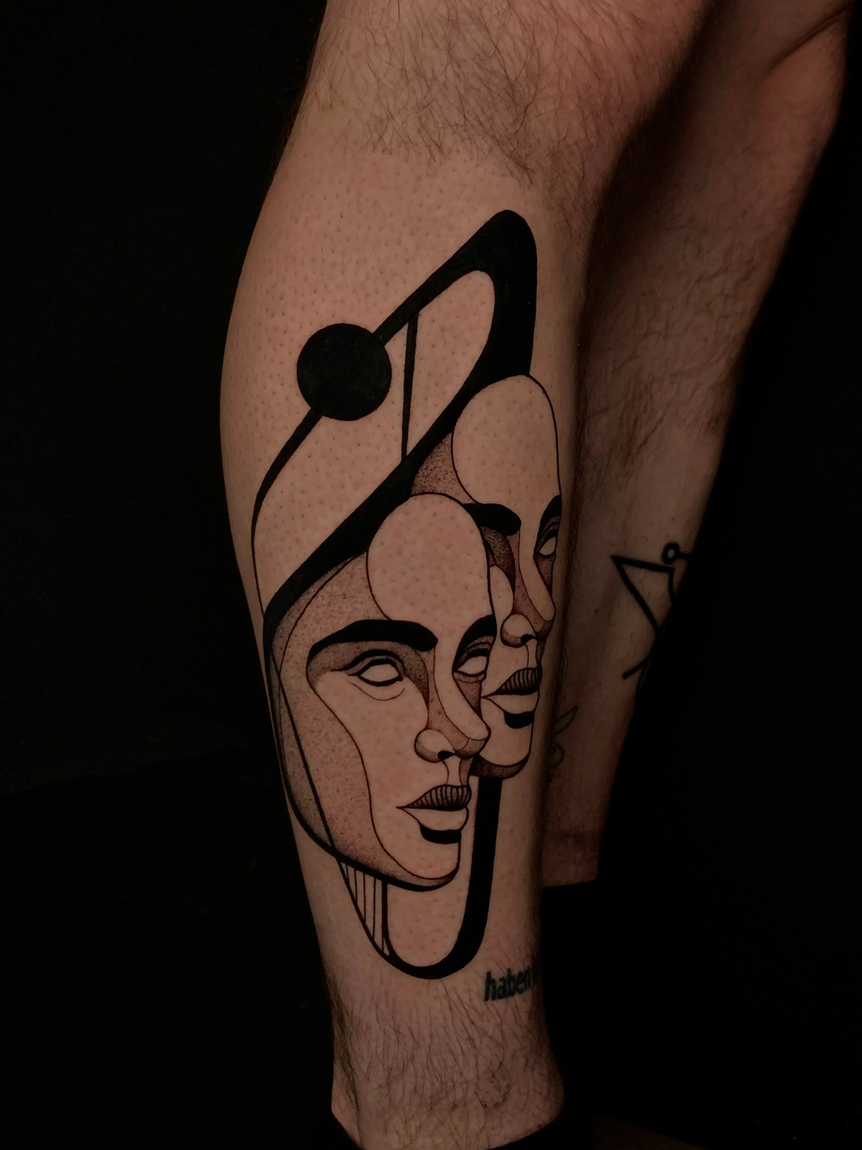 Blackwork, Illustrative and Surrealism tattoo by Bruno Da Mata