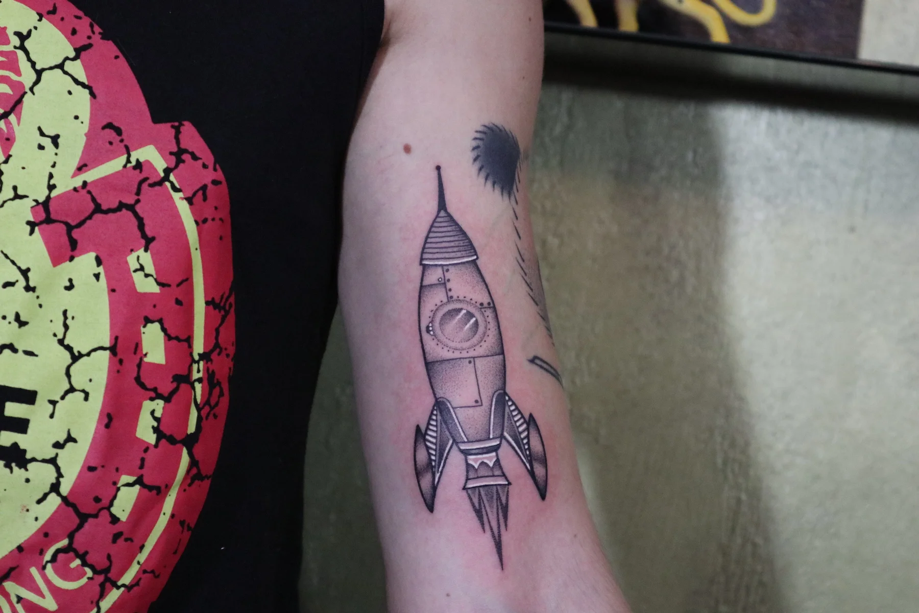 Blackwork, Dotwork and Illustrative tattoo by Ed Zlotin