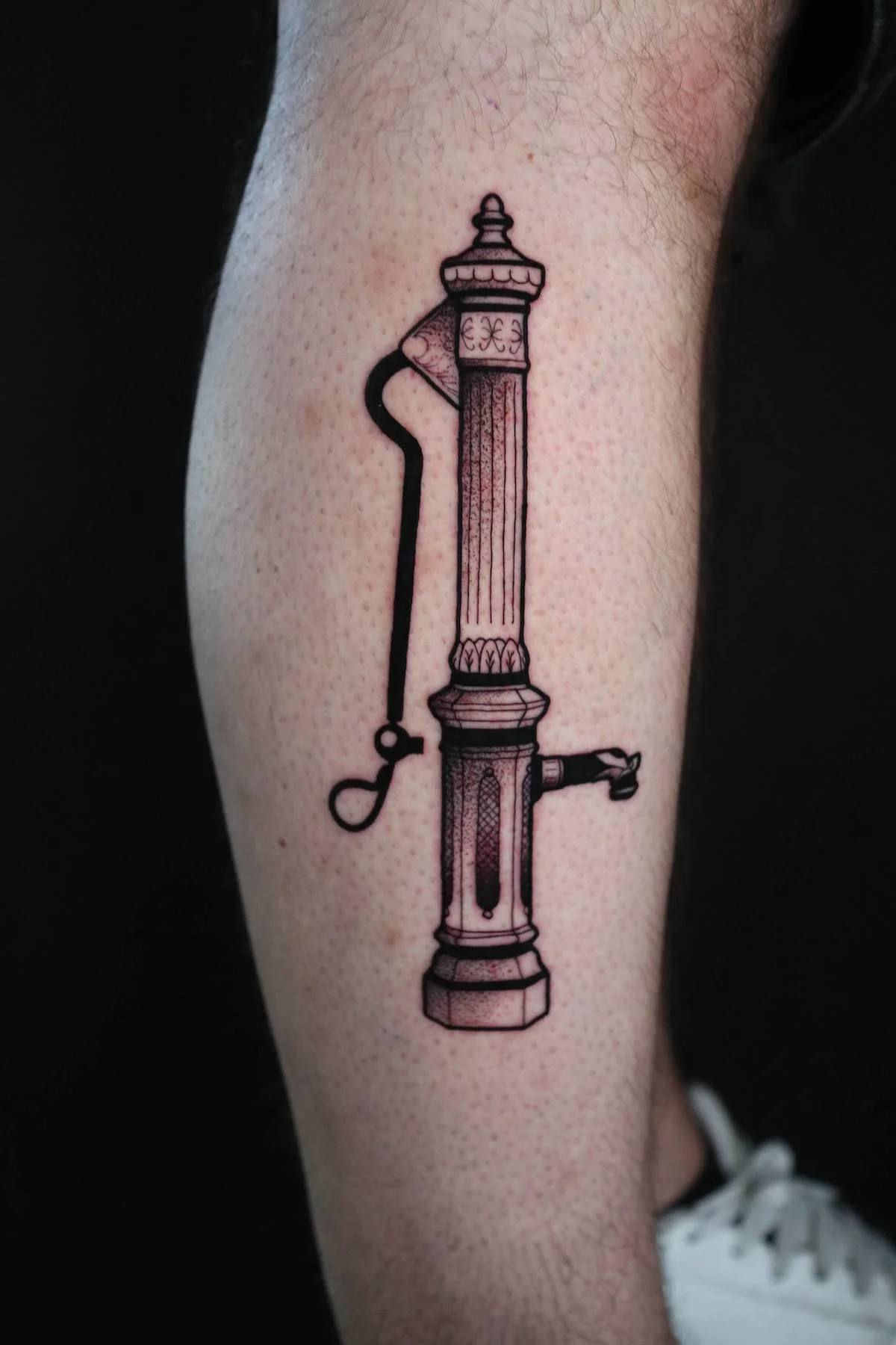 Blackwork, Dotwork and Illustrative tattoo by Ed Zlotin