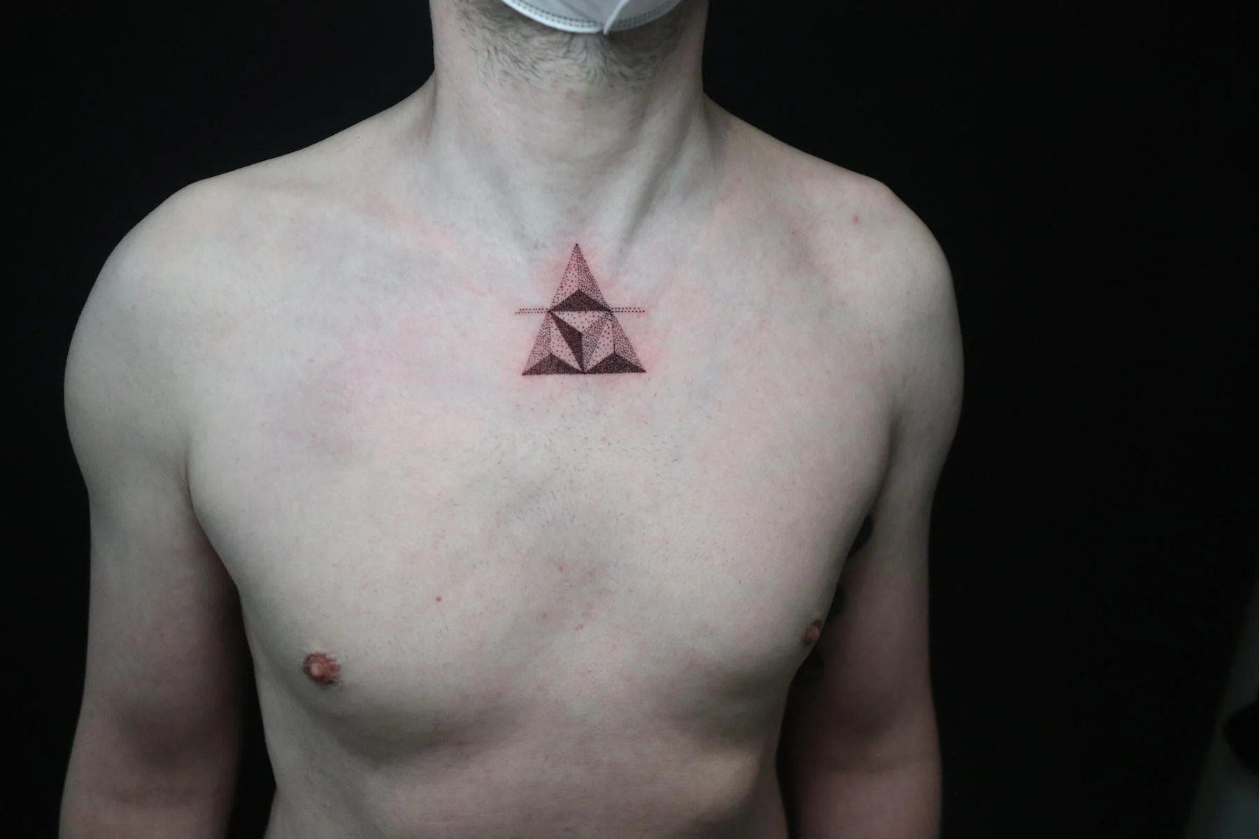 Dotwork tattoo by Ed Zlotin