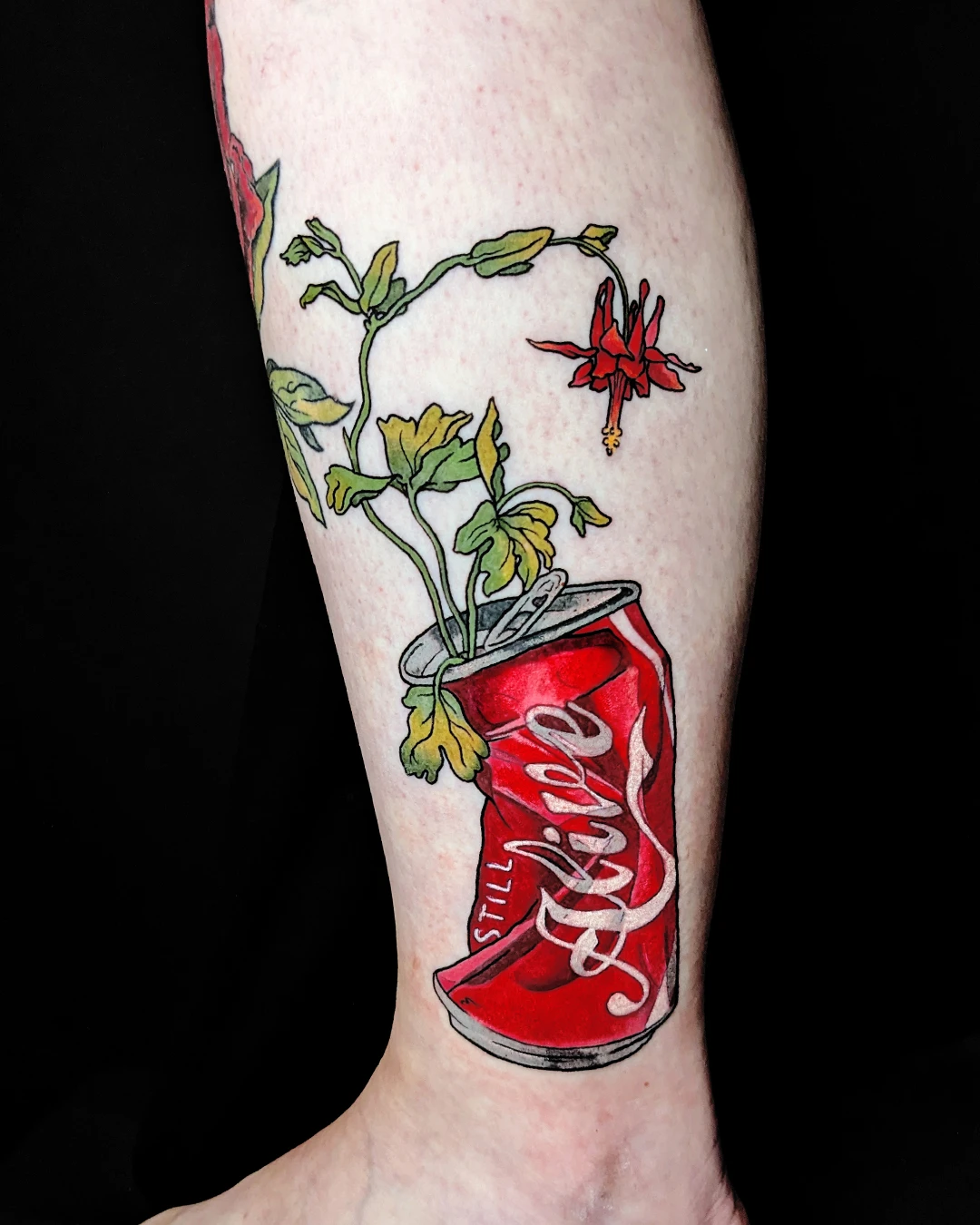 Floral & Botanic, Illustrative and Surrealism tattoo by Zohar